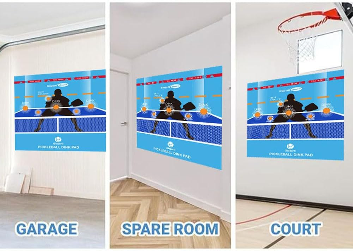 Gloperti Pickleball Training Dink Pad Master Practice Aid Soft Feeling Fabric Material for Indoor & Outdoor Use Precision & Game Improvement image number 6