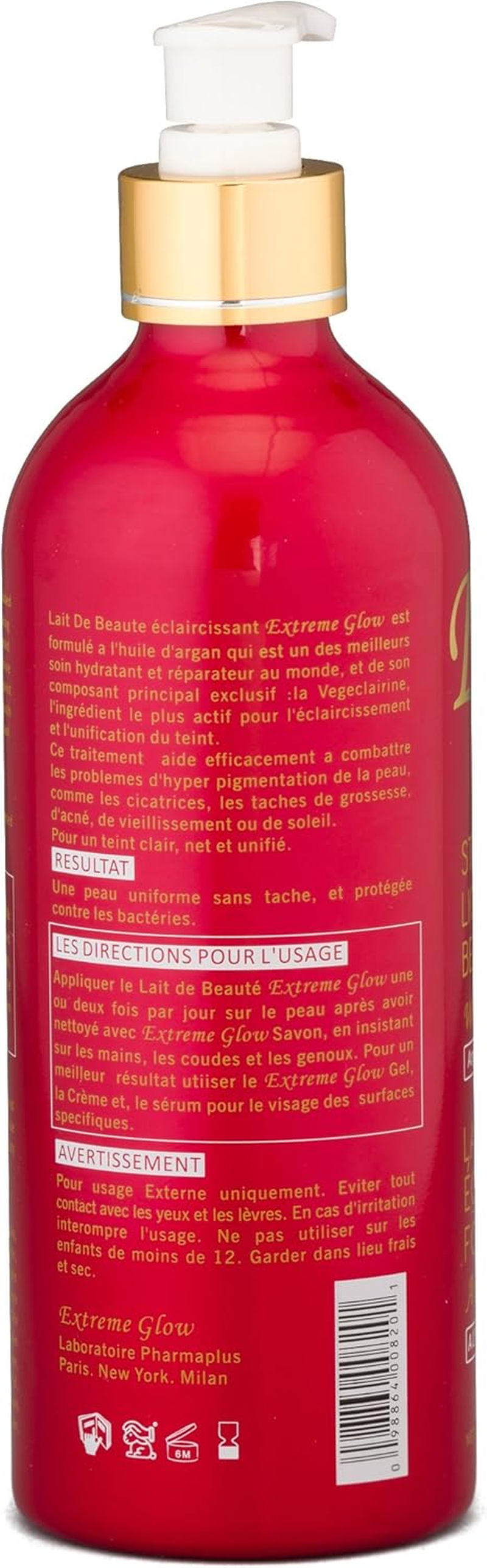 Extreme Glow Strong Lightening Beauty Milk 500 Ml