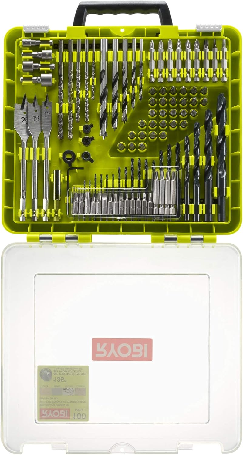 Ryobi RAKDD100 Drilling + Driving Kit (100 Piece) image number 1