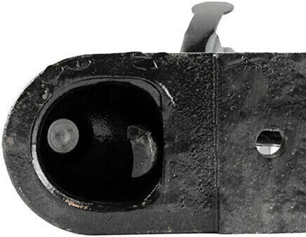 LEDON 50MM 2000KG Trailer Hitch 2 Hole Quick Release Coupling Black Quick Release Coupling for RV, Boat, Camper Fits 50Mm Tow Balls