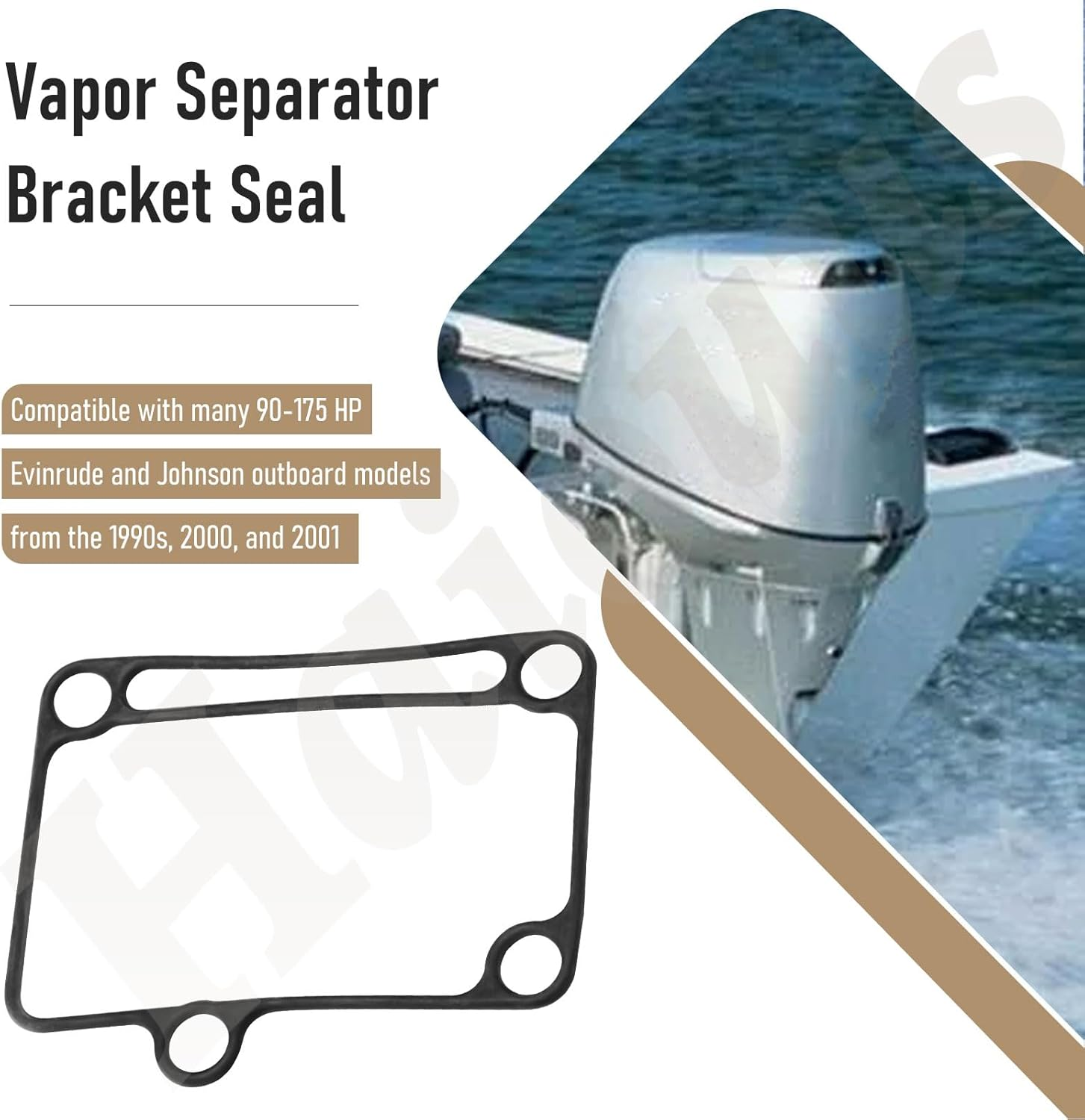335236 Vapor Seal, Compatible with Johnson Evinrude 0335236 (2) image number 5