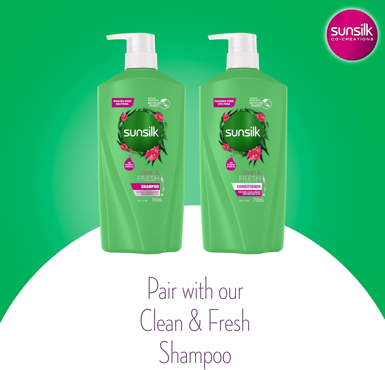 Sunsilk Clean & Fresh Shampoo 700 Ml image number 5