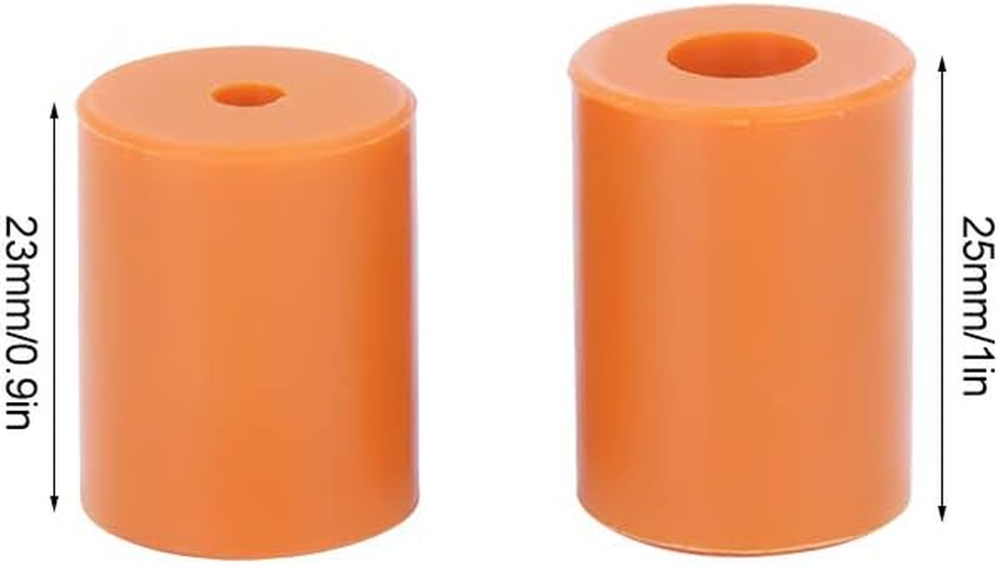 Marhynchus 4Pcs Silicone Hot Bed Leveling Column 3D Printer Hot Bed Mounts Column Fit for Ender-2/Ender 3/Ender 3 Pro/Cr-10/10S PRO Orange image number 4