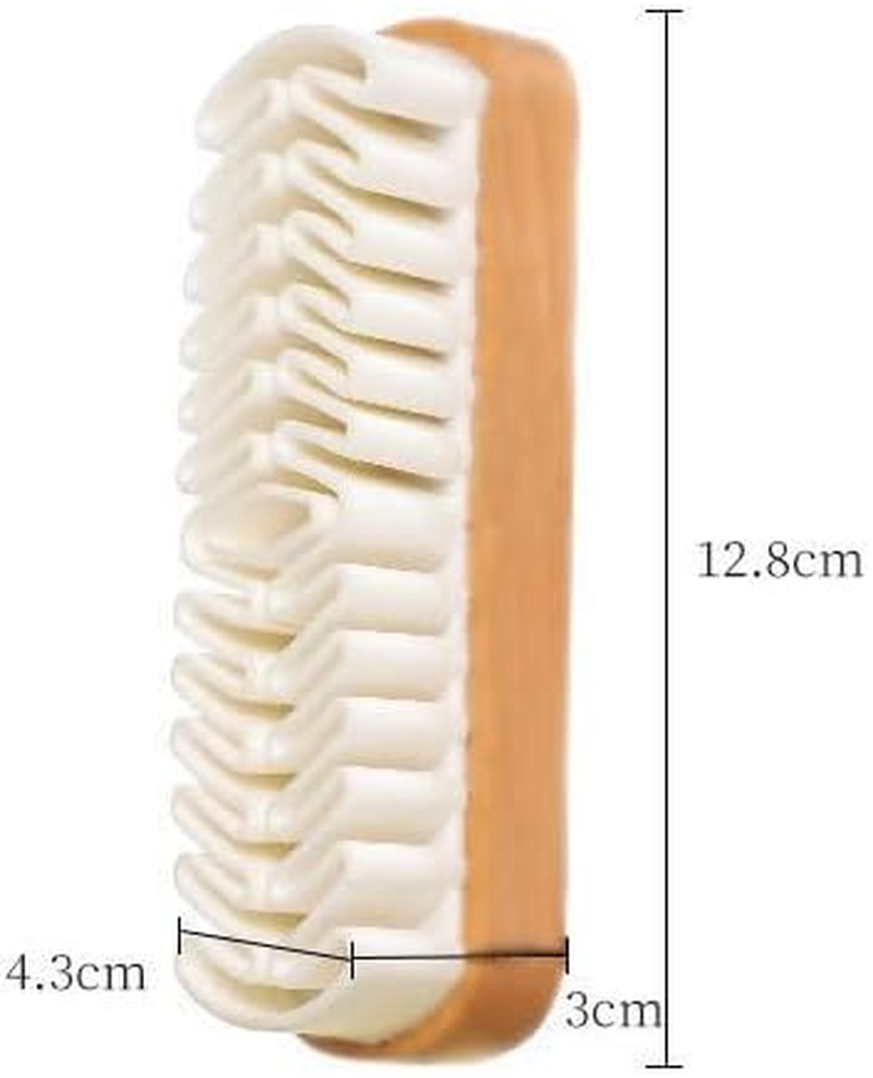 Soft Rubber Suede Shoe Brush Kit for Efficient Cleaning Gentle Eraser Design for Leather Shine Portable Versatile Brush for Suede Shoes Boots Handbags and Furniture (Orange, One Size) image number 4