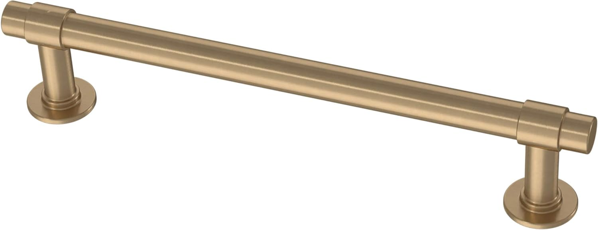 Franklin Brass Francisco (10-Pack) Cabinet Handles 5-1/16" Hole to Hole Champagne Bronze Kitchen Cabinet Pulls Drawer Handles Cabinet Hardware Dresser Gold Drawer Pulls P29618Z-CZ-B image number 6