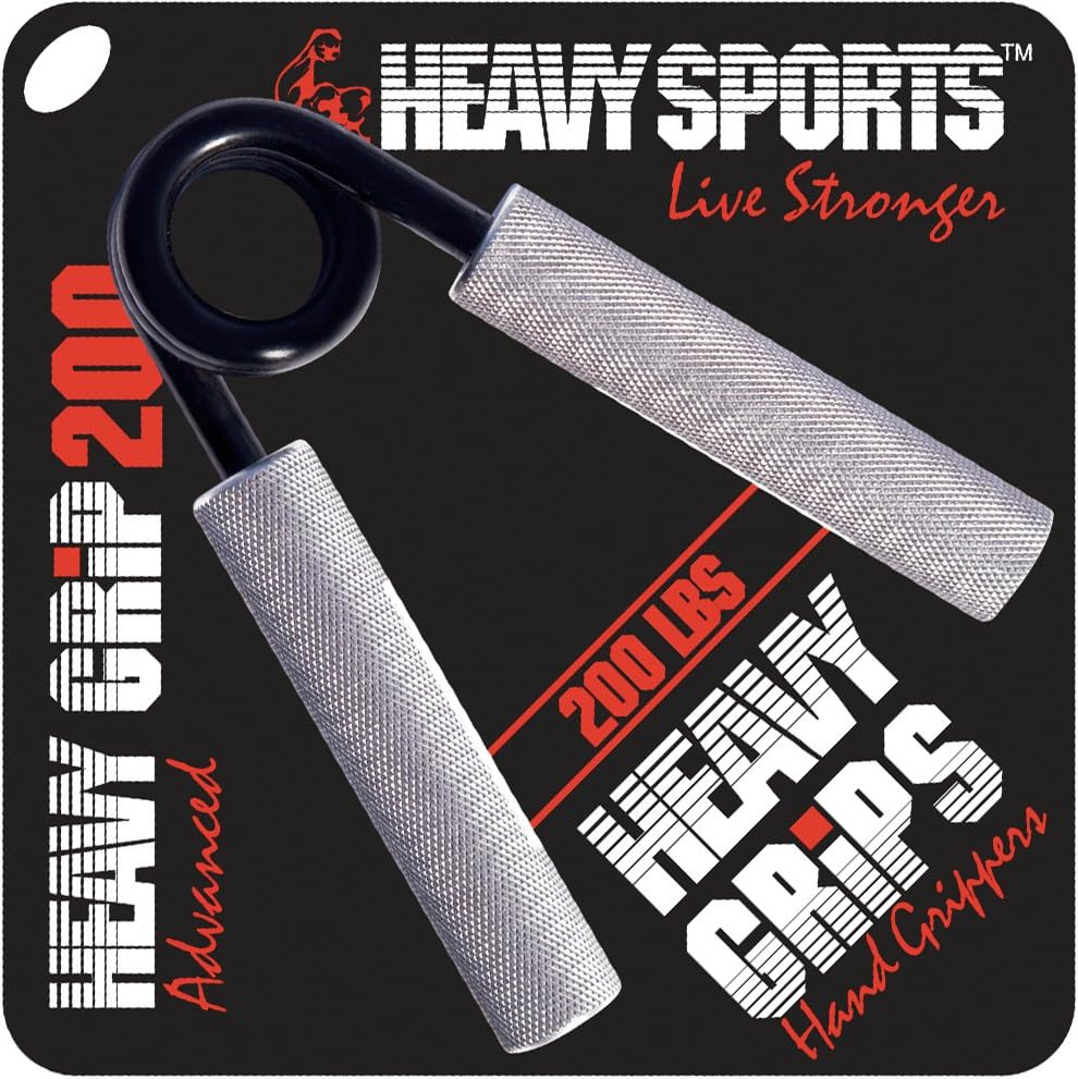 Heavy Grips - Hand Grippers for Beginners to Professionals - 100-350 Lbs Resistance