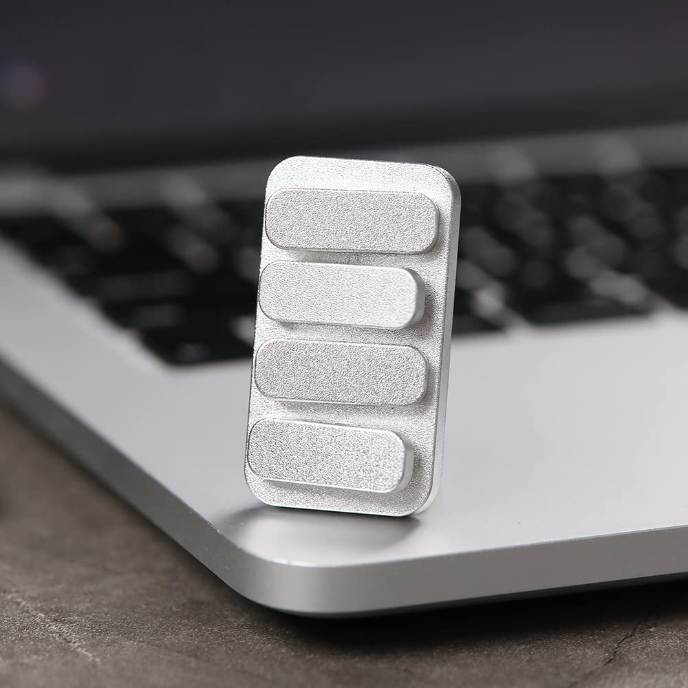 Haptic Fidget Slider Metal Fidget Toys for Adults, EDC Fidget Release Anxiety Tension Stress Magnetic Fidget image number 3