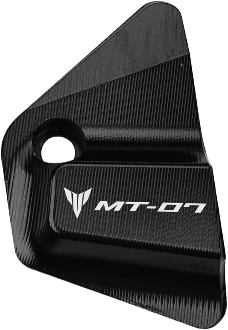 MT-07 MT07 MT 07 2025 2026 Motorcycle Accessories Aluminum Front Wheel ABS Sensor Protector Protection Trim Blocks(Black)