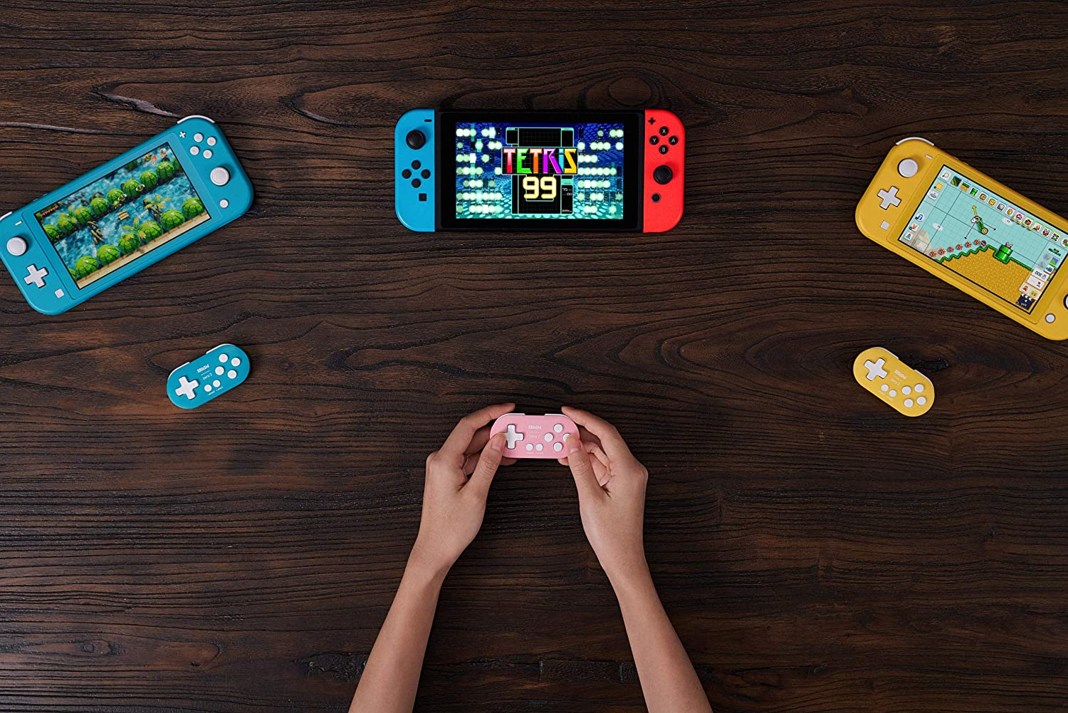 8Bitdo Zero 2 Bluetooth Gamepad (Pink Edition) image number 4