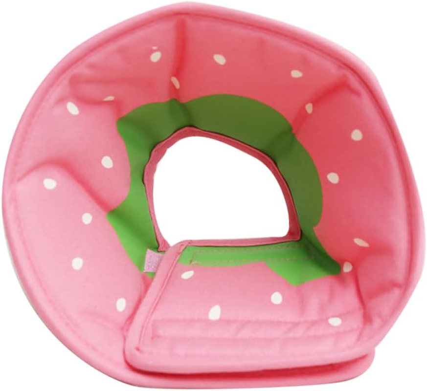 Ipetboom 2Pcs Chocker Dog Cones after Surgery Dog Cone Collar Para Medianos Dog Collar for Medium Dogs Pet Anti-Lick Headcover Pet Dog Neck Circle Puppy Recovery Ring Pet