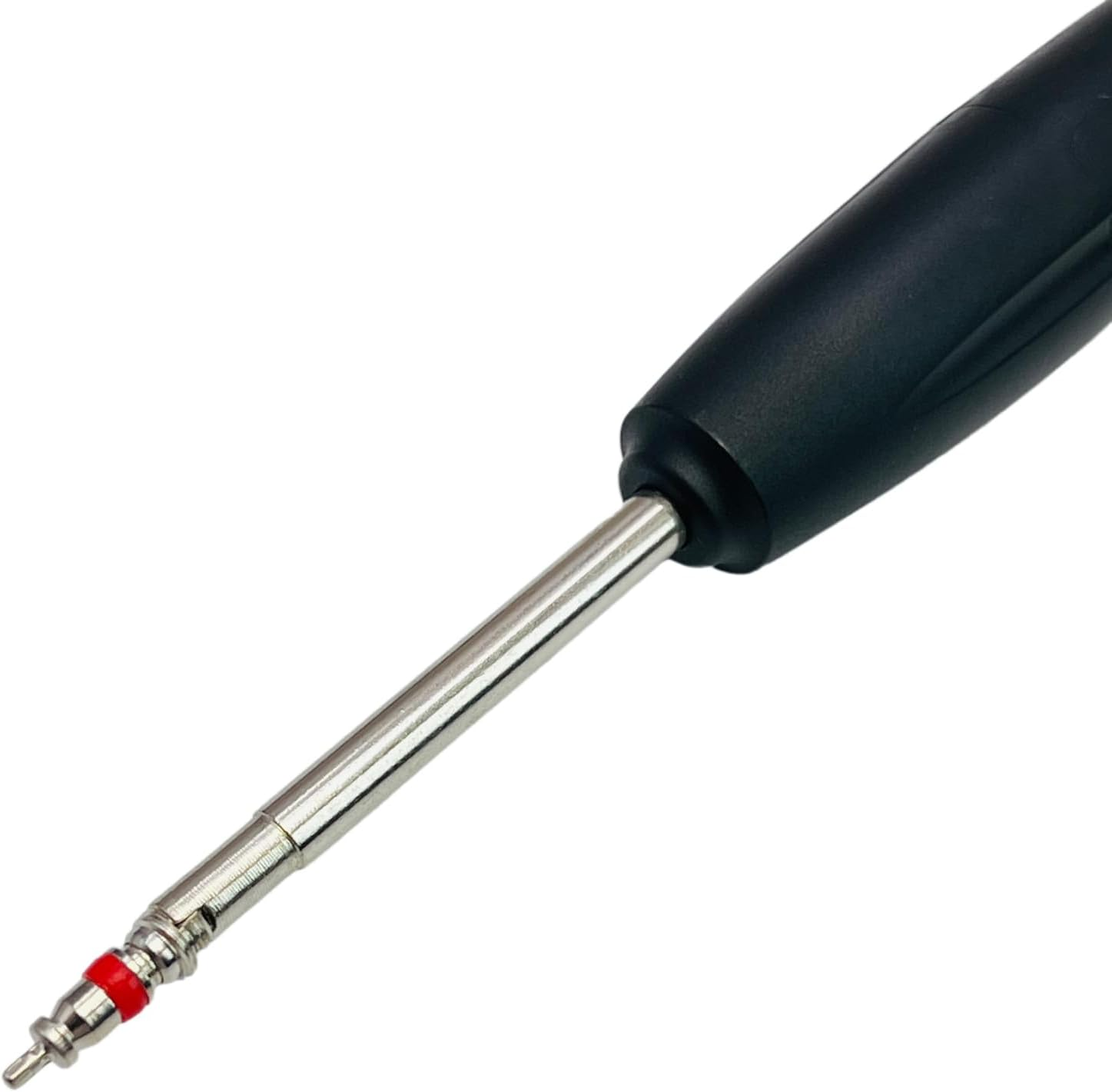 VOTNMIC 2 Pieces Valve Core Torque Tool, Avoid TPMS Damage, Valve Core Removal and Installation Tool, Helps Guard against over or under Torquing,Black, Silver image number 3