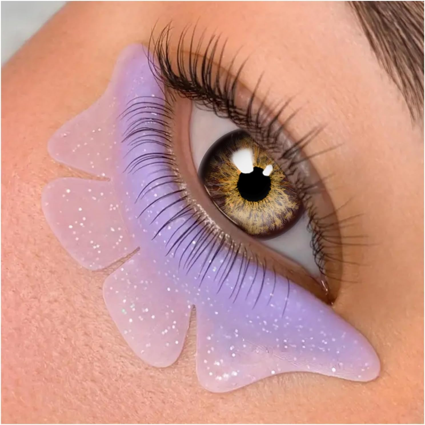 Lomansa Lash Lift Pads Silicone Patch-Shields Bottom Lash Lifts Ultra Soft Reusable Eyelash Lift and Lash Extension for Salon (Purple) image number 6