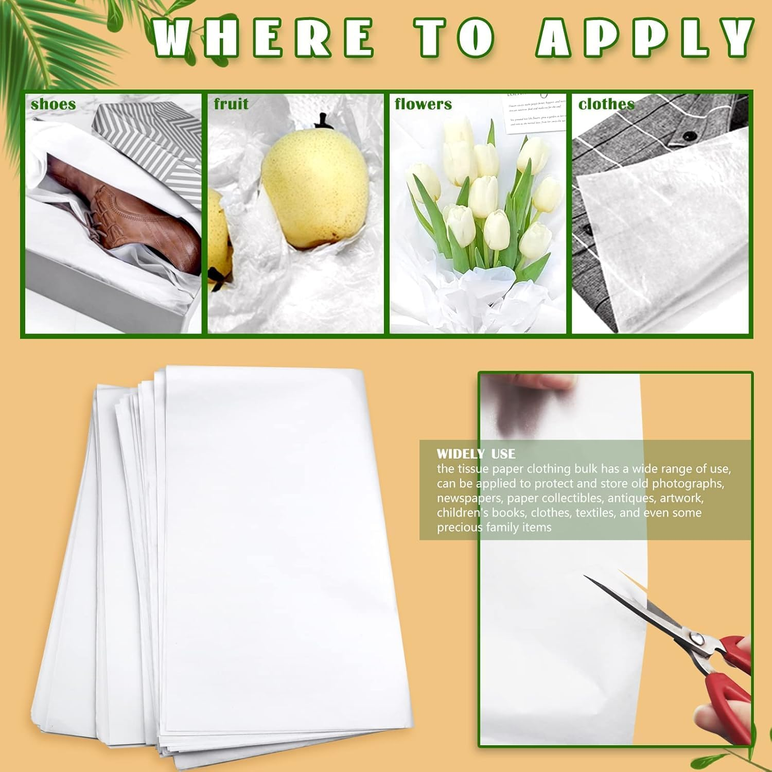 Packing Paper Sheets for Moving Newsprint, Newsprint Packing Paper Sheets for Shipping Transportation Wrapping Fill the Moving Boxes and Protect Fragile Items (100 Sheets, 39X54Cm, 15"X22") image number 5