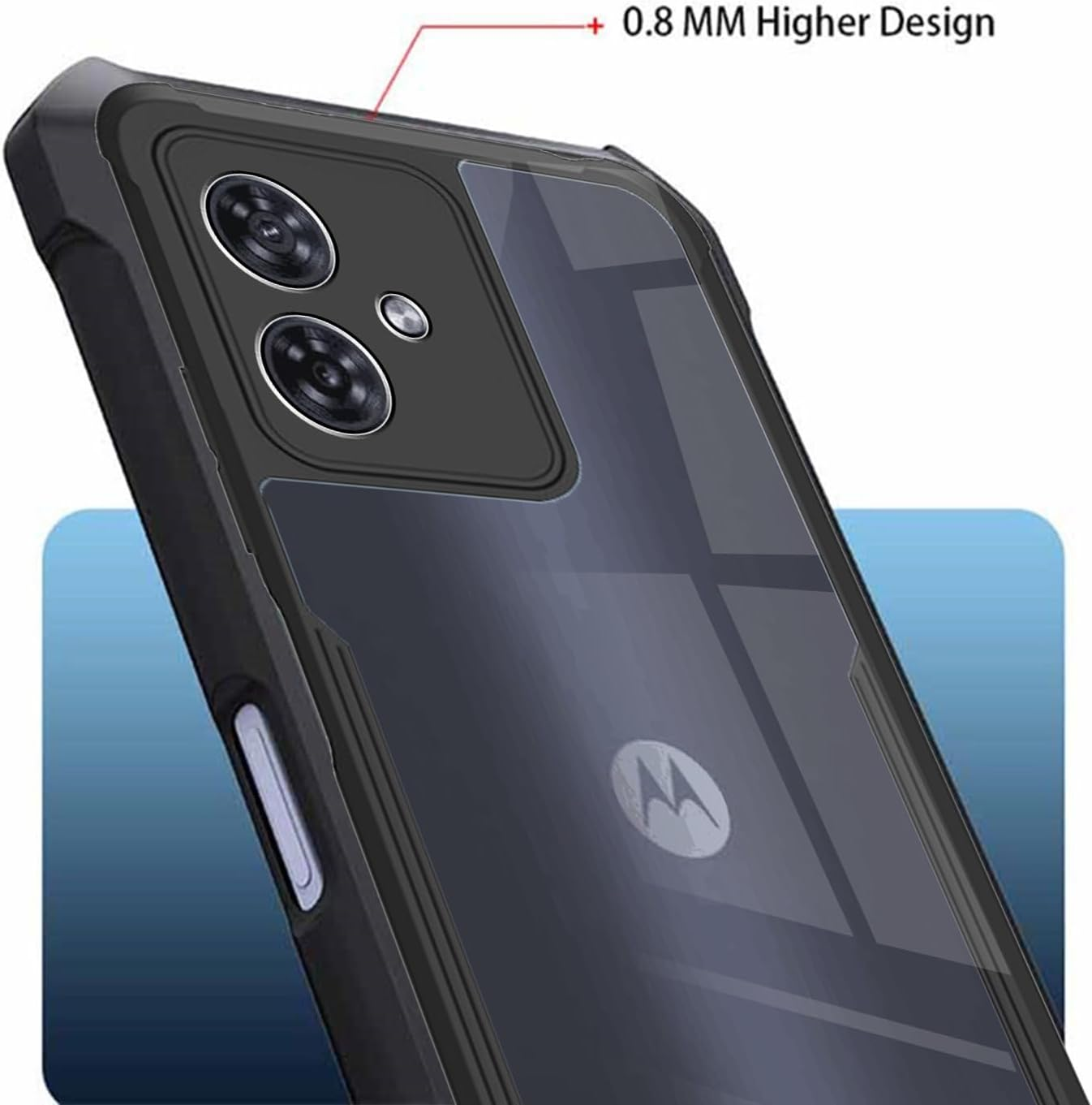 Case for Motorola Moto G54, Electro-Weideworld Ultra Thin Shockproof Protective Phone Cover image number 1