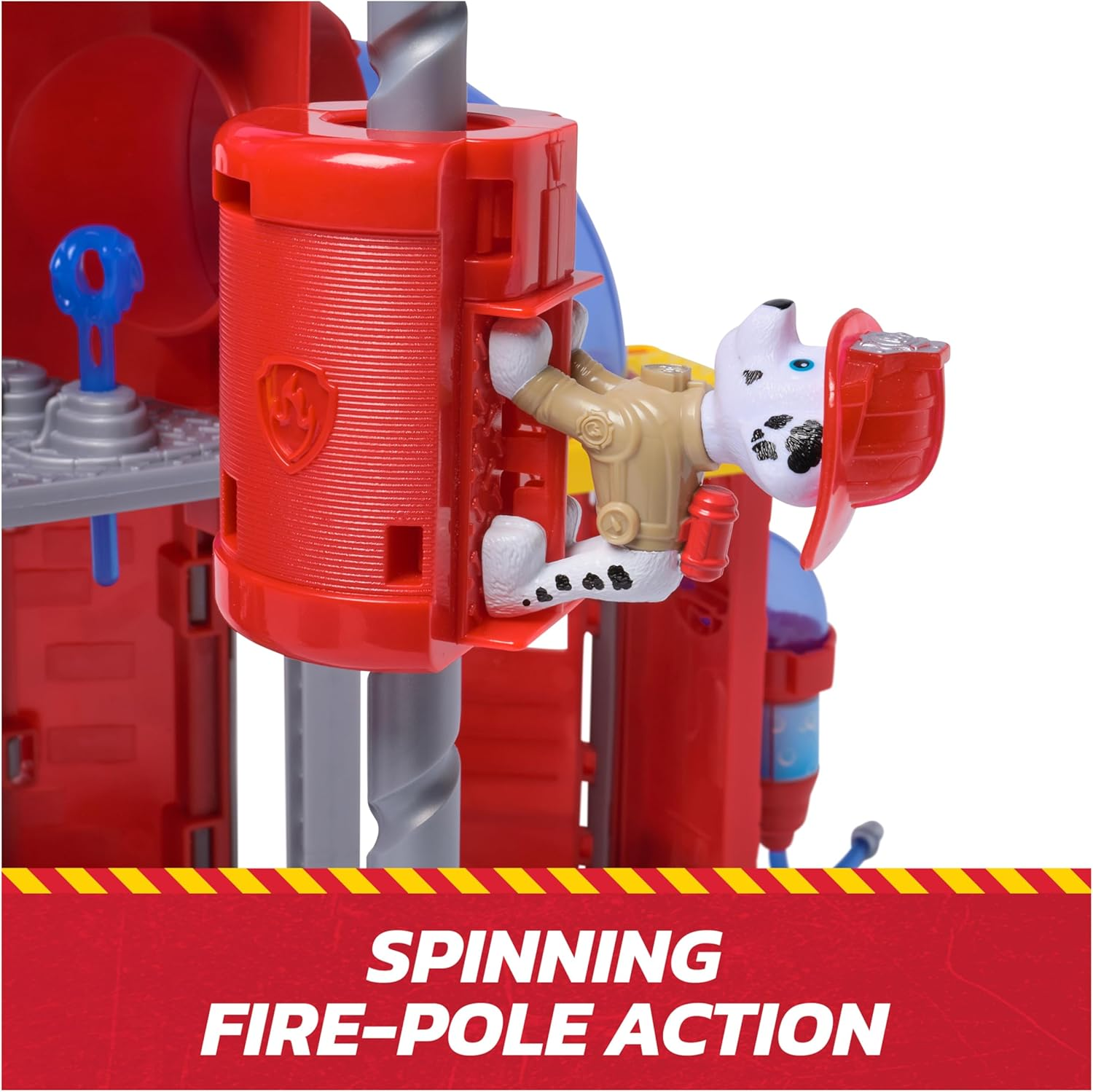 PAW Patrol Fire Rescue Command Center with Marshall Figure, Rescue Fire Truck, Lights, Launcher and Sound Fx, Kids Toys for Boys & Girls Ages 3 and Up image number 5