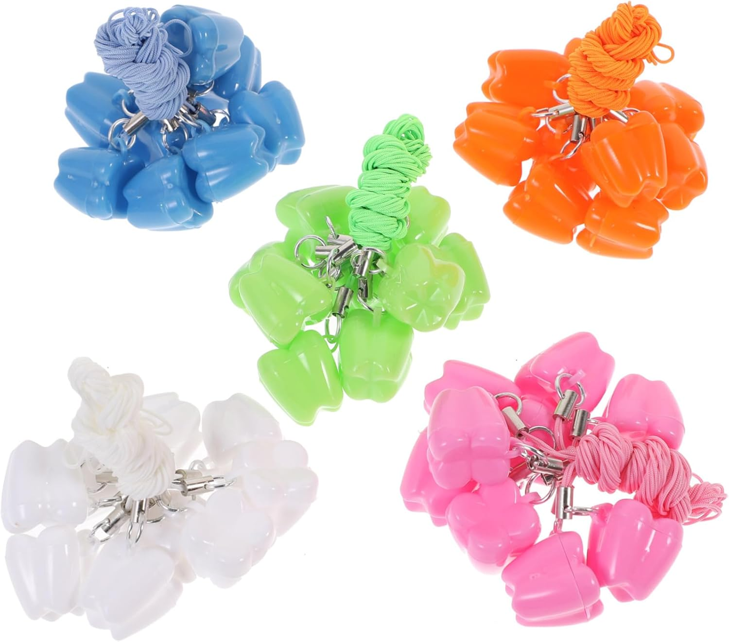 50Pcs Baby Tooth Storage Case and Organizer Box Plastic Keepsake Container for Children'S First Teeth Preservation Random Colors Suitable for Saving image number 3