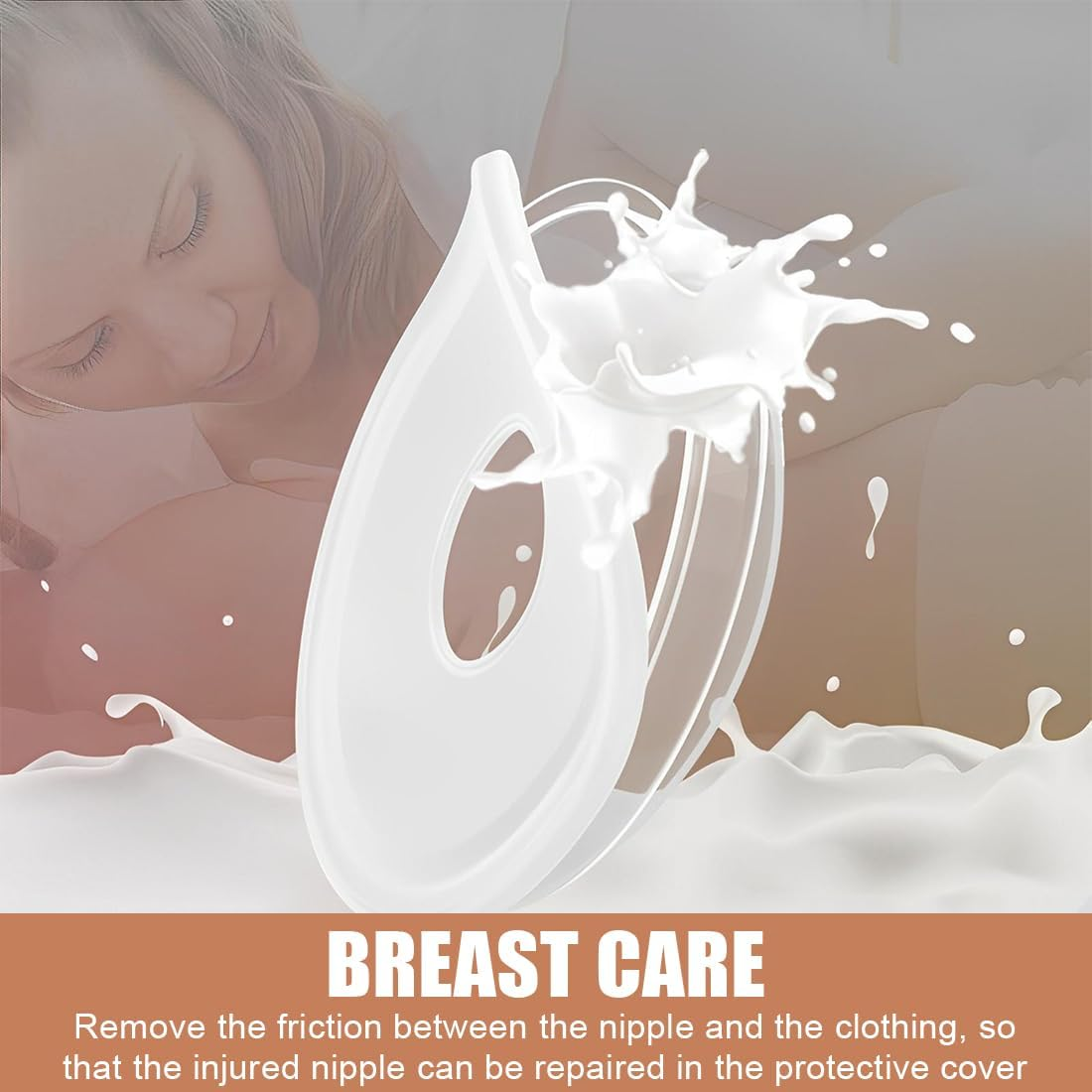 Pack of 2 Breast Milk Storage, Breastfeeding Milk Trays, Breastfeeding Milk Trays, Breastfeeding Trays, Bpa-Free, Breast Milk Collection Tray, Storage Cup, Reusable Crumb Tray, Breast Tray image number 1