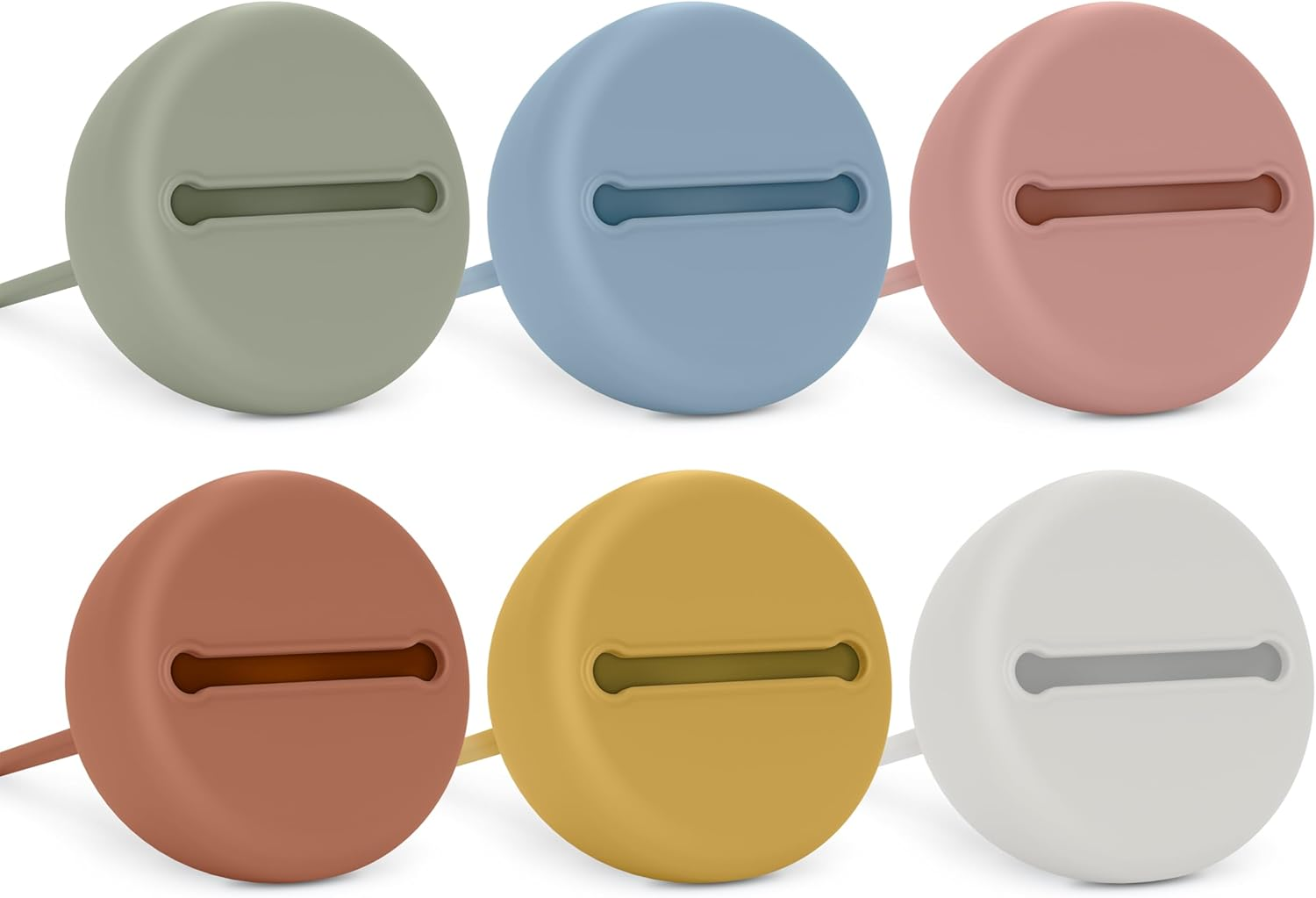 Suavinex Silicone Soother Holder Case, Color Essence Blue image number 2