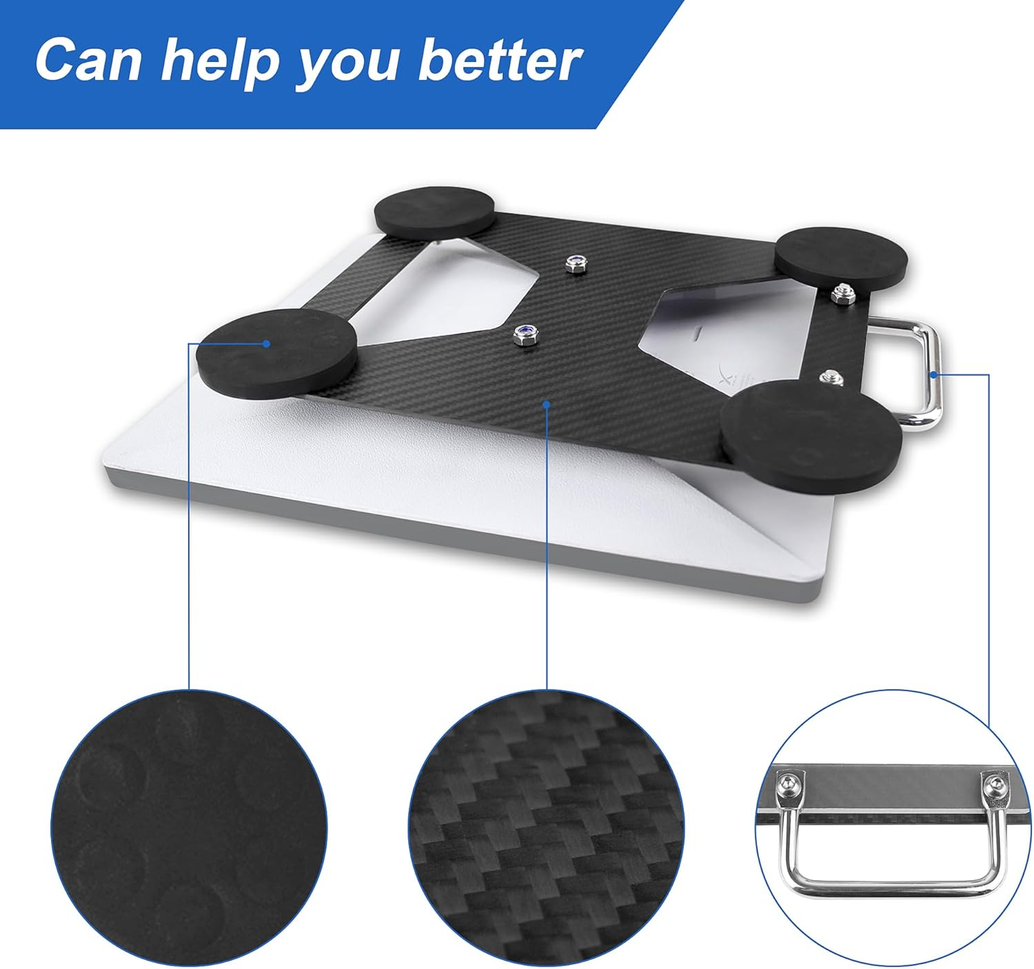 Starlink Mini Carbon Fibre Magnetic Car Roof Mount Kit ，Starlink Mini Car Roof Magnetic Mount for Rvs, Vans, Boat, Yachts, Trucks image number 2