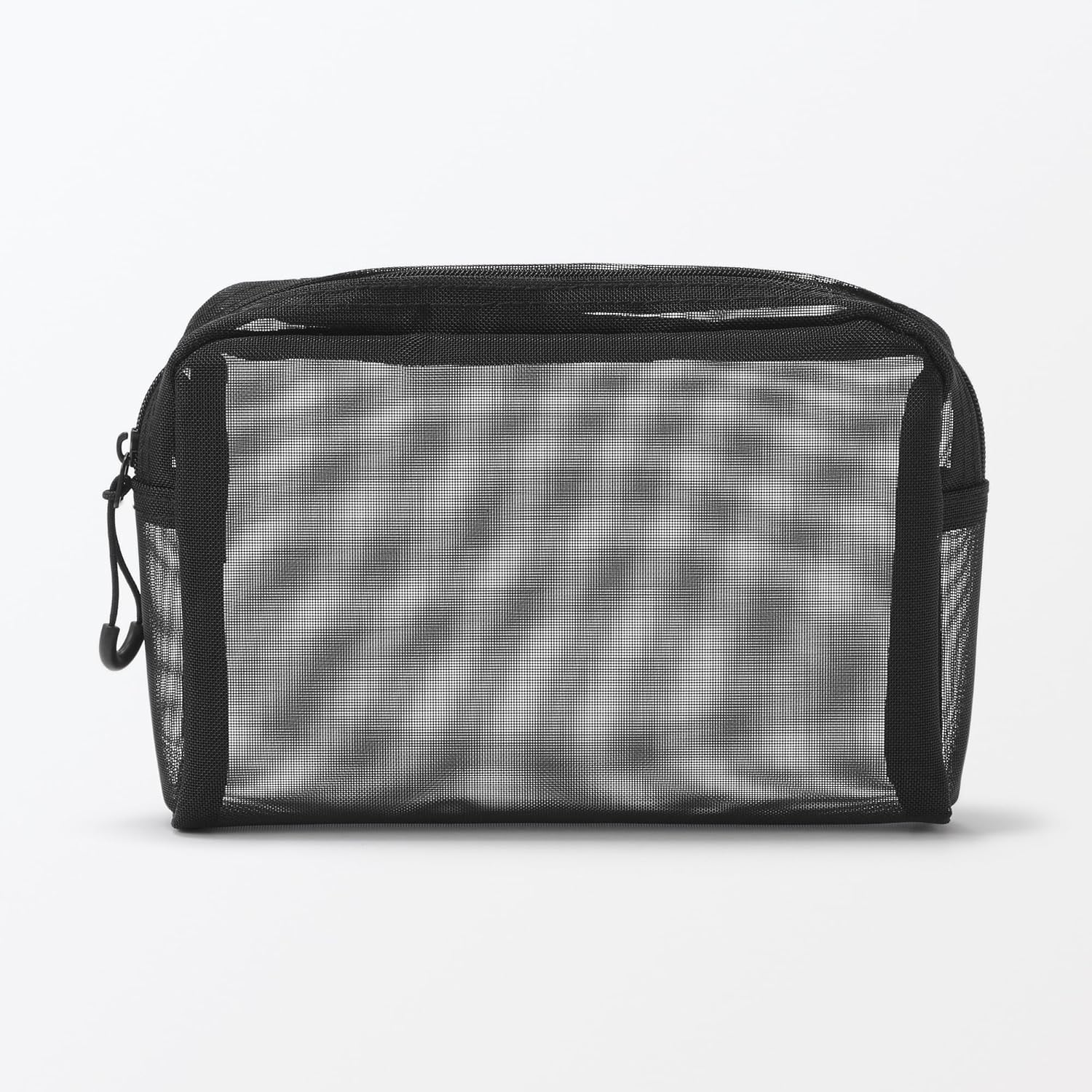 MUJI 84920851 Nylon Mesh Pouch, Approx. 7.3 X 1.6 X 4.7 Inches (18.5 X 4 X 12 Cm) image number 5