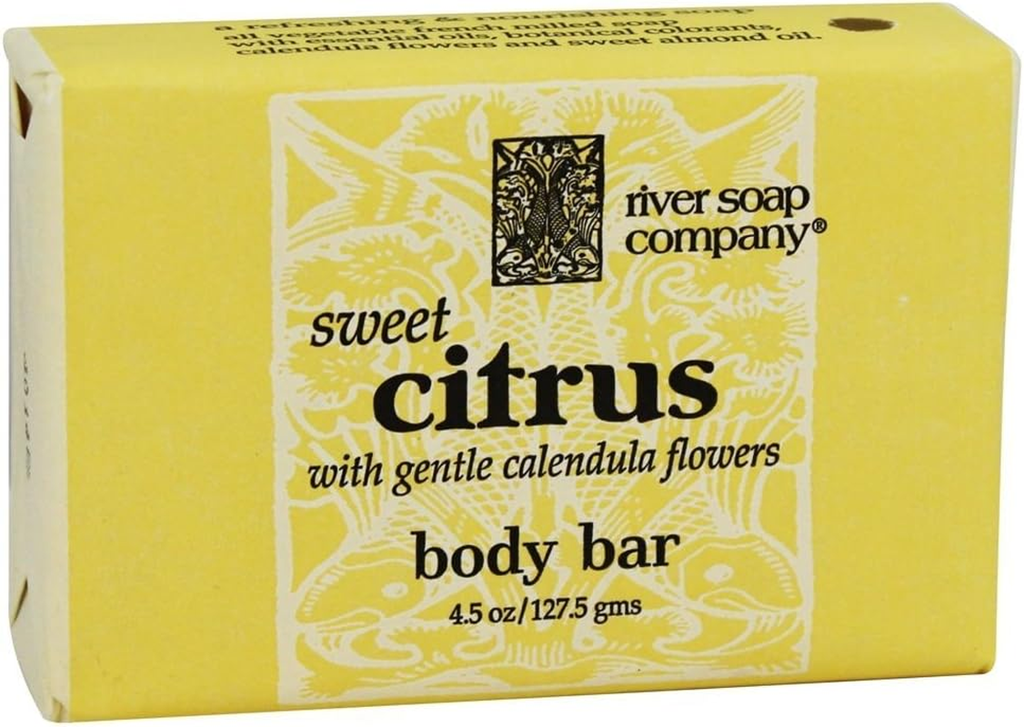 River Soap Company - Bar Soap Sweet Citrus - 4.5 Oz.