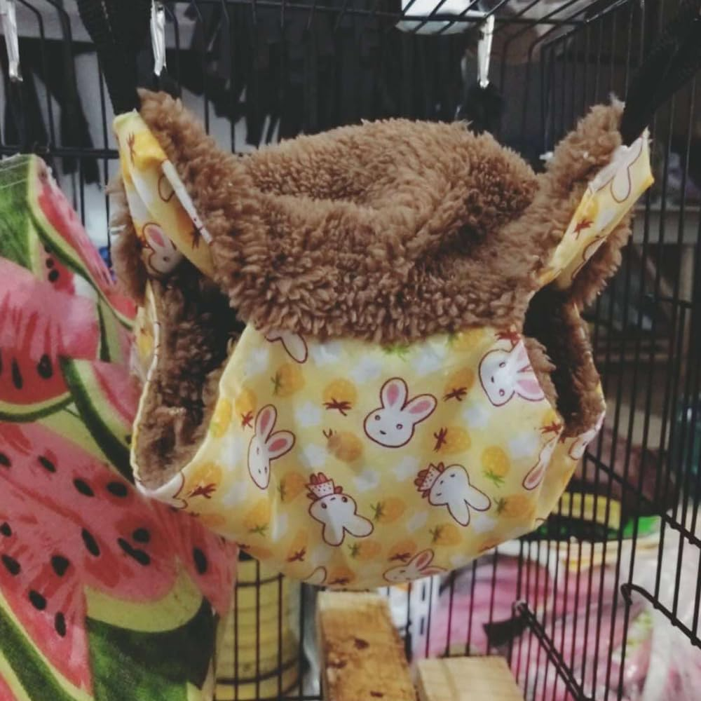 35X35Cm Blue Ferret Rat Squirrel Pet Bird Hamster Hammock Hanging Cage Nest Bed House Toys AU image number 2