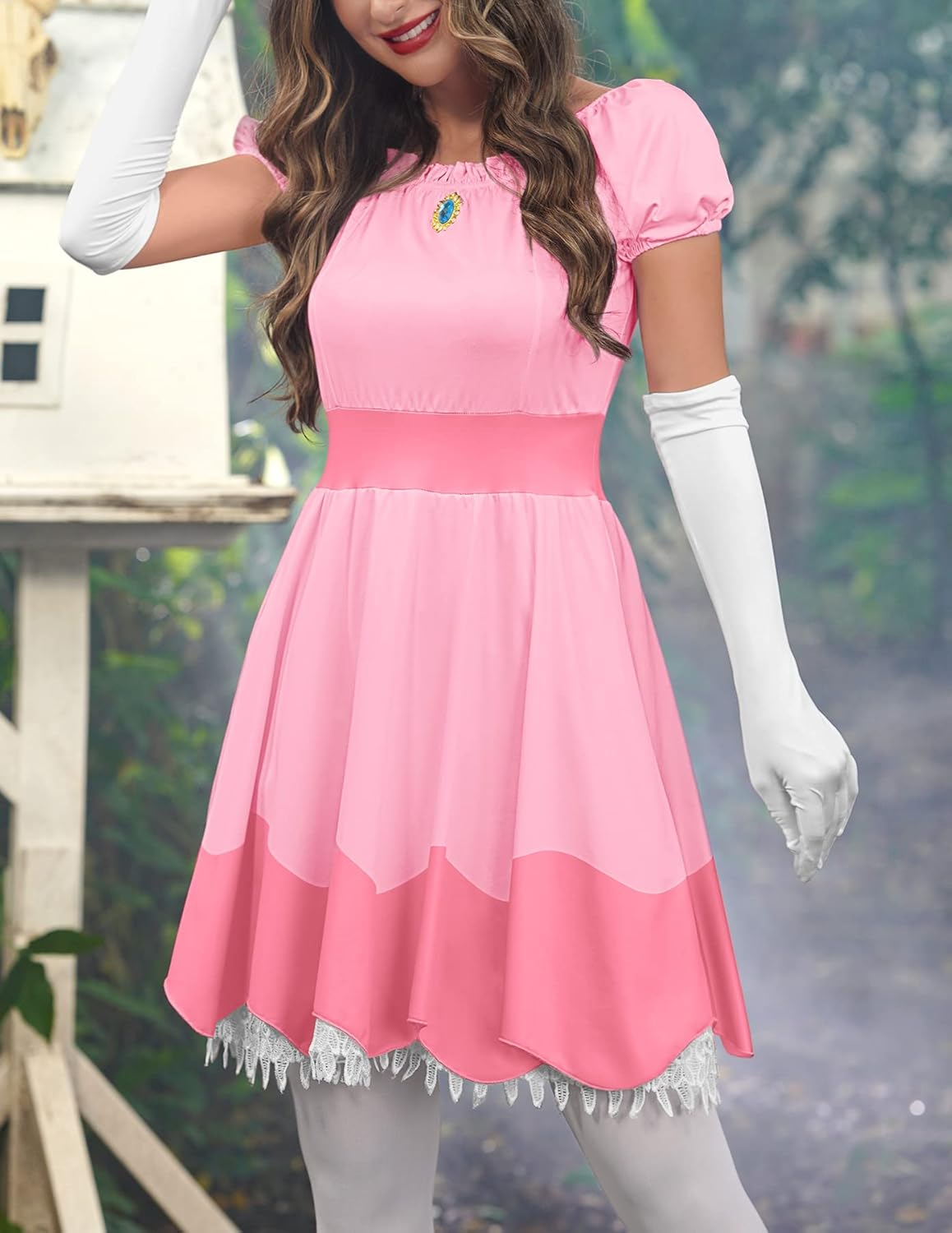 For G and PL Women'S round Neck Long Sleeve Stitch Plain Casual Tunic Top with Pocket image number 5