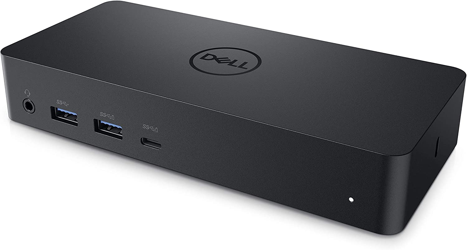 DELL Universal Dock - D6000: Connect up to Three 4K Displays Simultaneously via USB-C or USB3.0 Ports