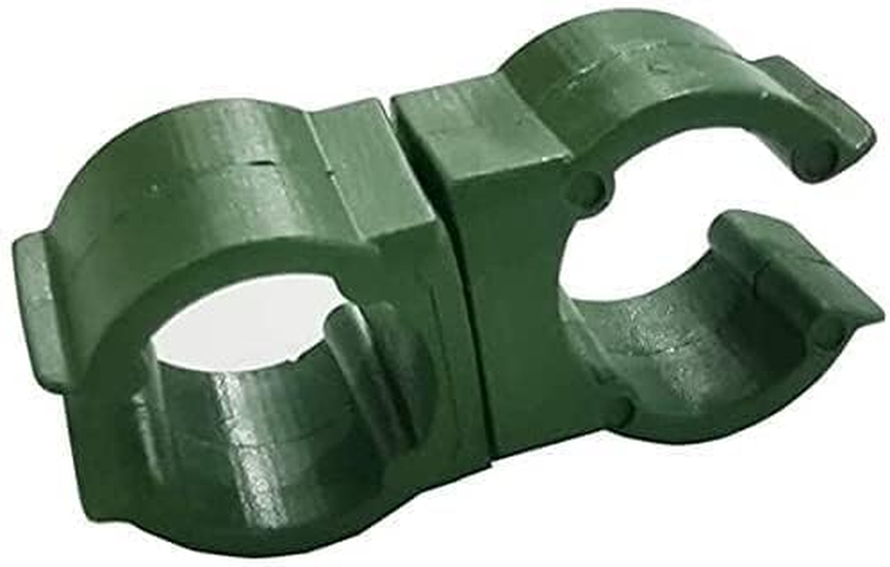 50X Plant Trellis Cane Connector, Climbing Rattan Stent Accessories Plant Connector Stake Clip for Garden Orchard Tomato Cage 11Mm (7/16 Inch) image number 6