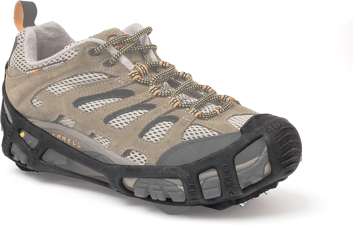 Yaktrax Walk Ice & Snow Grips for Walking Shoes, Elastic Rubber Strap & 1.2Mm Steel Coils, Provides Traction in Ice & Snow image number 5