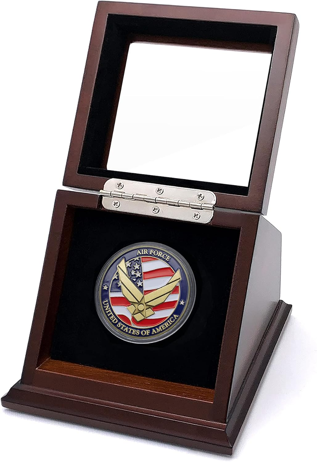 Challenge Coin Display Case 2 Inch 50 - 55 Mm Coin Holder image number 2