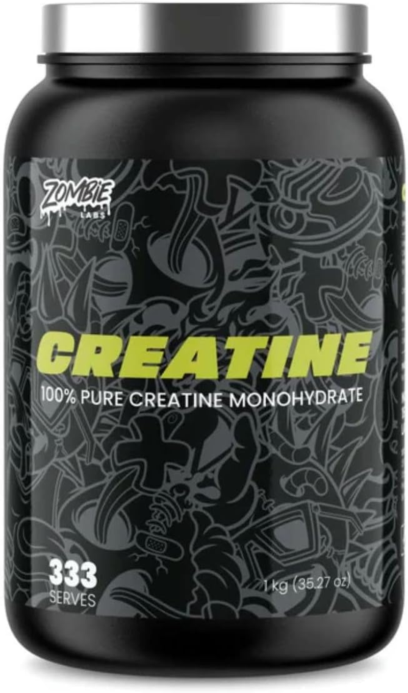 Zombie Labs Creatine Monohydrate 1Kg Pure Form 333 Serves image number 1