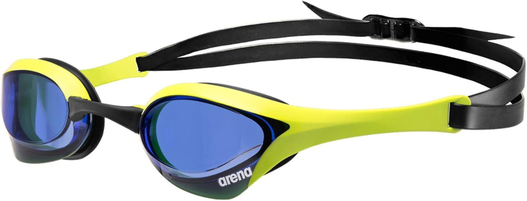 Arena Cobra Ultra Swipe Racing Swim Goggles for Men and Women, Non-Mirror Lens, Anti-Fog, UV Protection, Blue/Blue/Black image number 1
