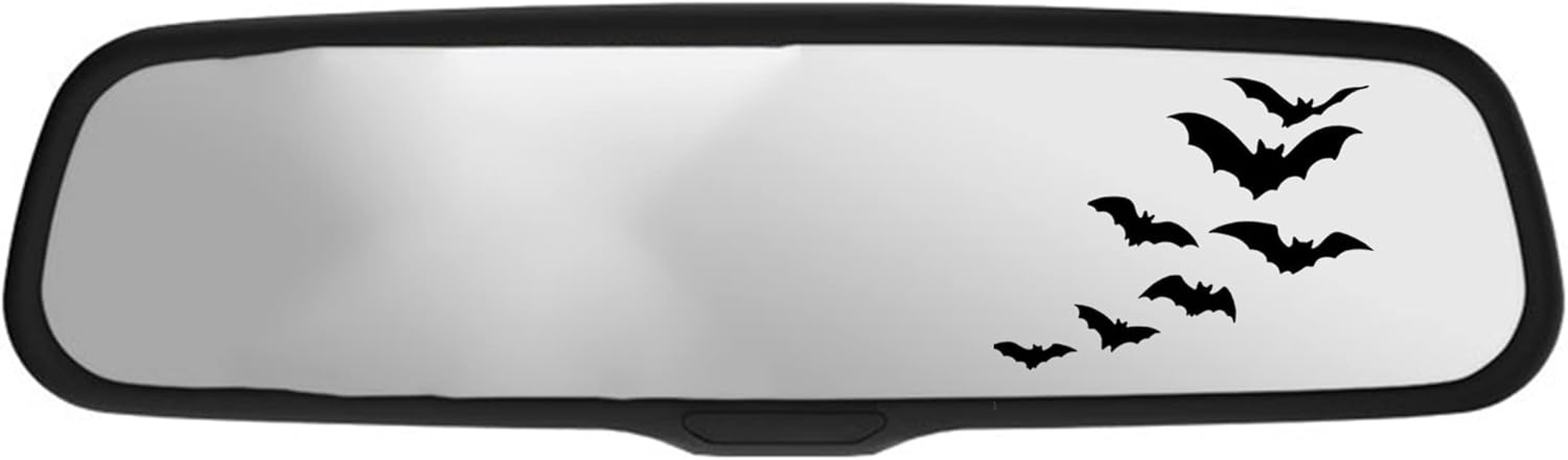 Rearview Mirror Halloween Bat Decal Car Window Bumper Vinyl Sticker 1.8 Inch image number 2