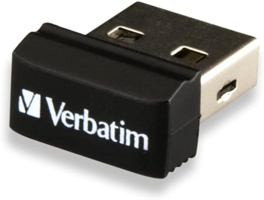 Verbatim 16GB Store 'N' Stay USB 2.0 Flash Drive, Black 97464 image number 3