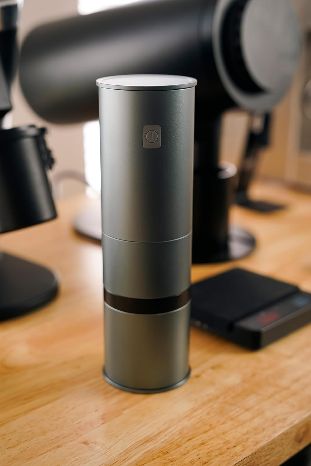 Miicoffee PT1 Portable Electric Burr Coffee Grinder V2, USB-C Rechargeable Stainless Conical Burr Grinder, Aluminum Body with Cleaning Brush Included image number 3