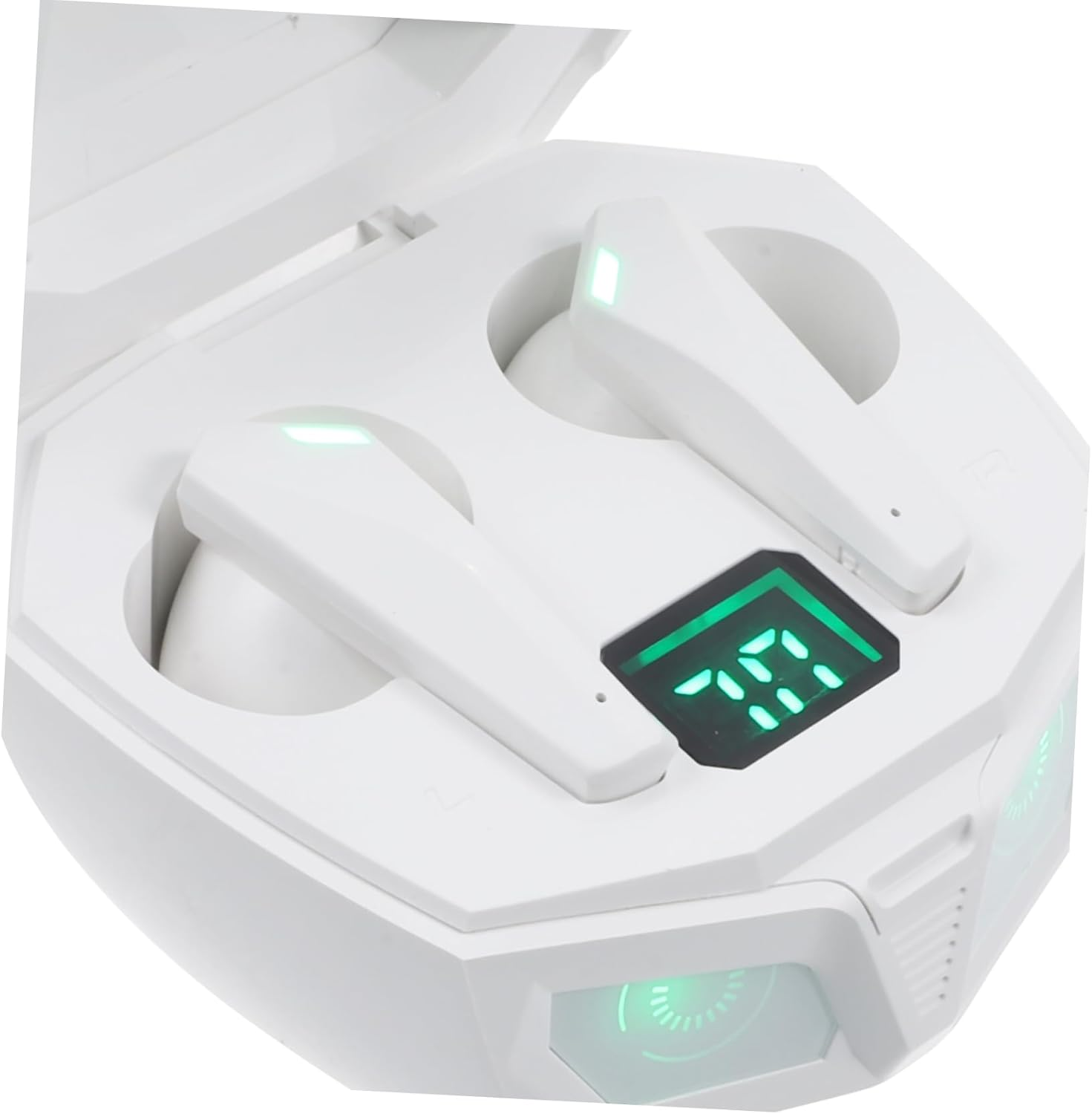 TEHAUX High Resolution Wireless Earbuds Built Mic Gaming Headphones for Phone Surround Sound Lightweight image number 5