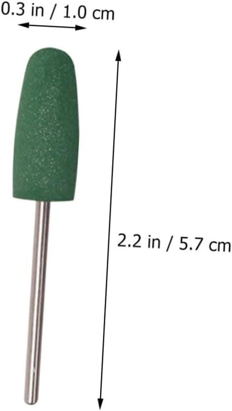 KAILIKETIY 5Pcs Multi-Functional Nail Drilling Polishing Heads Sturdy Material Nail Care image number 1