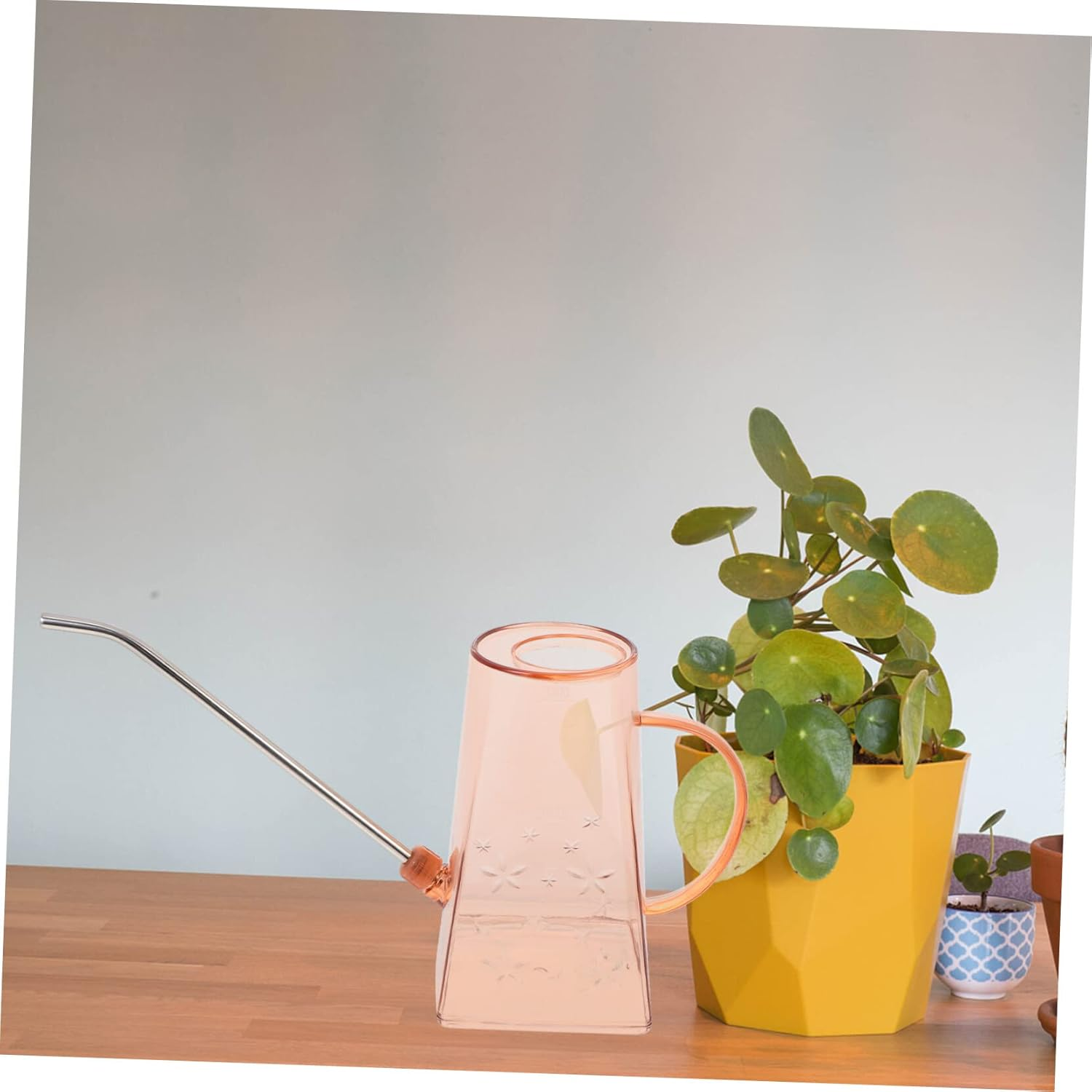 Yardenfun Garden Watering Pot Long Spout Watering Can for Succulent Plants Easy Clean Design