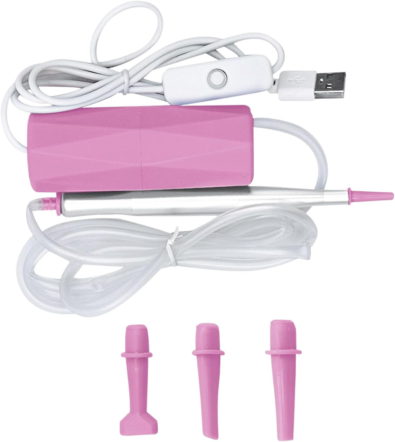 Nail Design Tools,Usb Electric Vacuum Nail Dotting Pen | Handmade Crafts & Accessories for Beginners Adults Children Professional Home