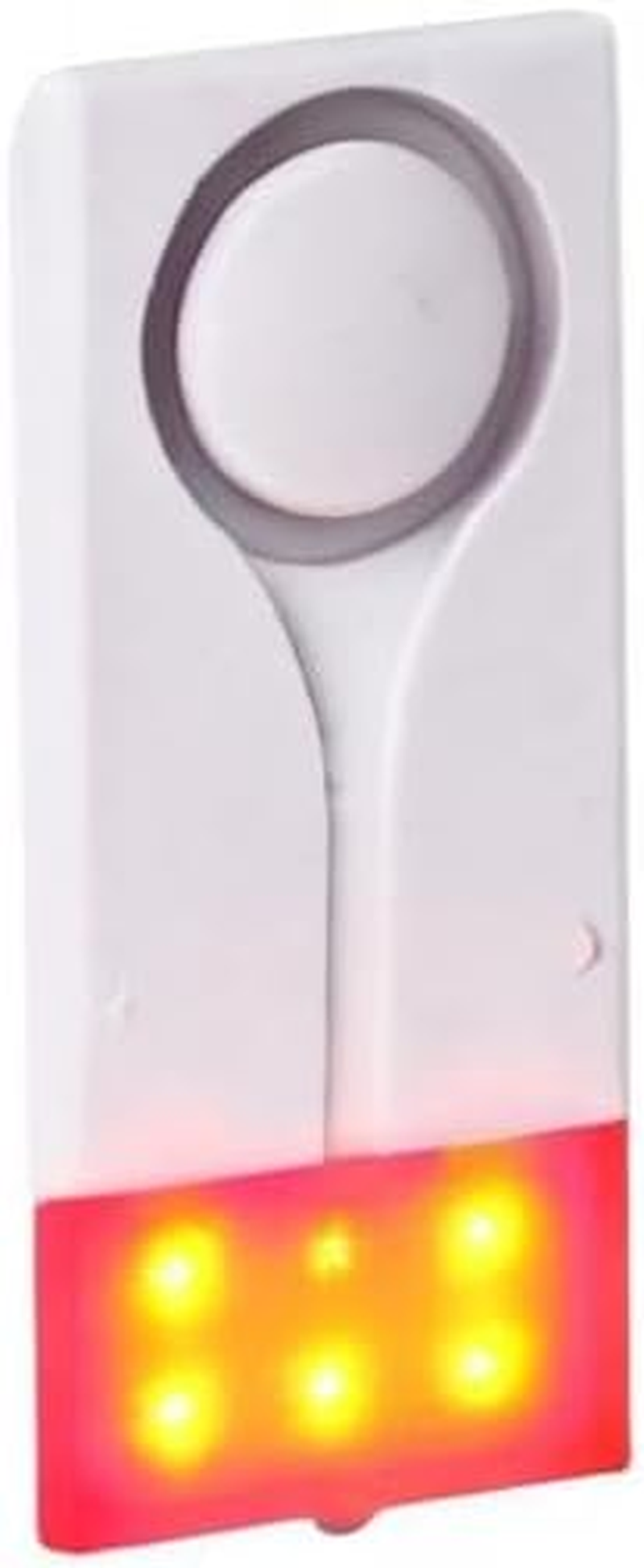 Mengshen Door and Window Alarm - Wireless Burglar Alert with 105Db Loud Sound and Bright Light, Easy to Install (Includes 2 Alarms and 1 Remote Control)