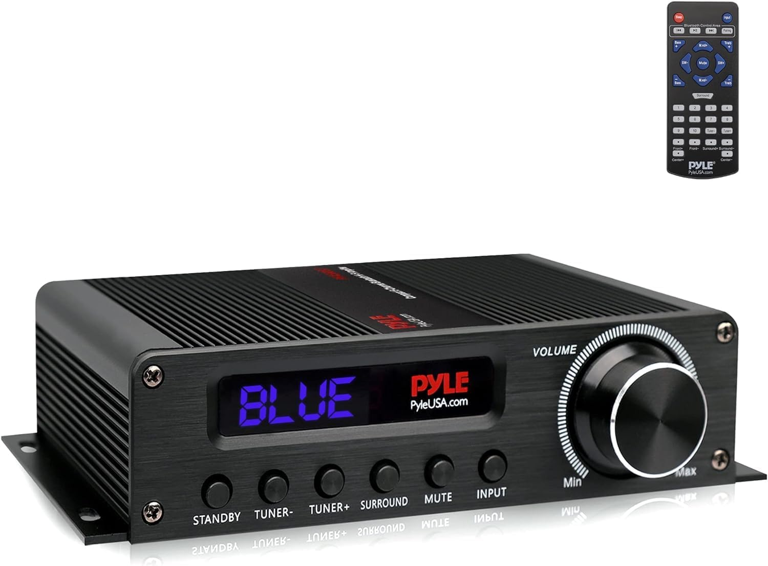 Pyle USA Home Audio Amplifier Home Theater Power Stereo Receiver, Surround Sound, PFA560BTEU