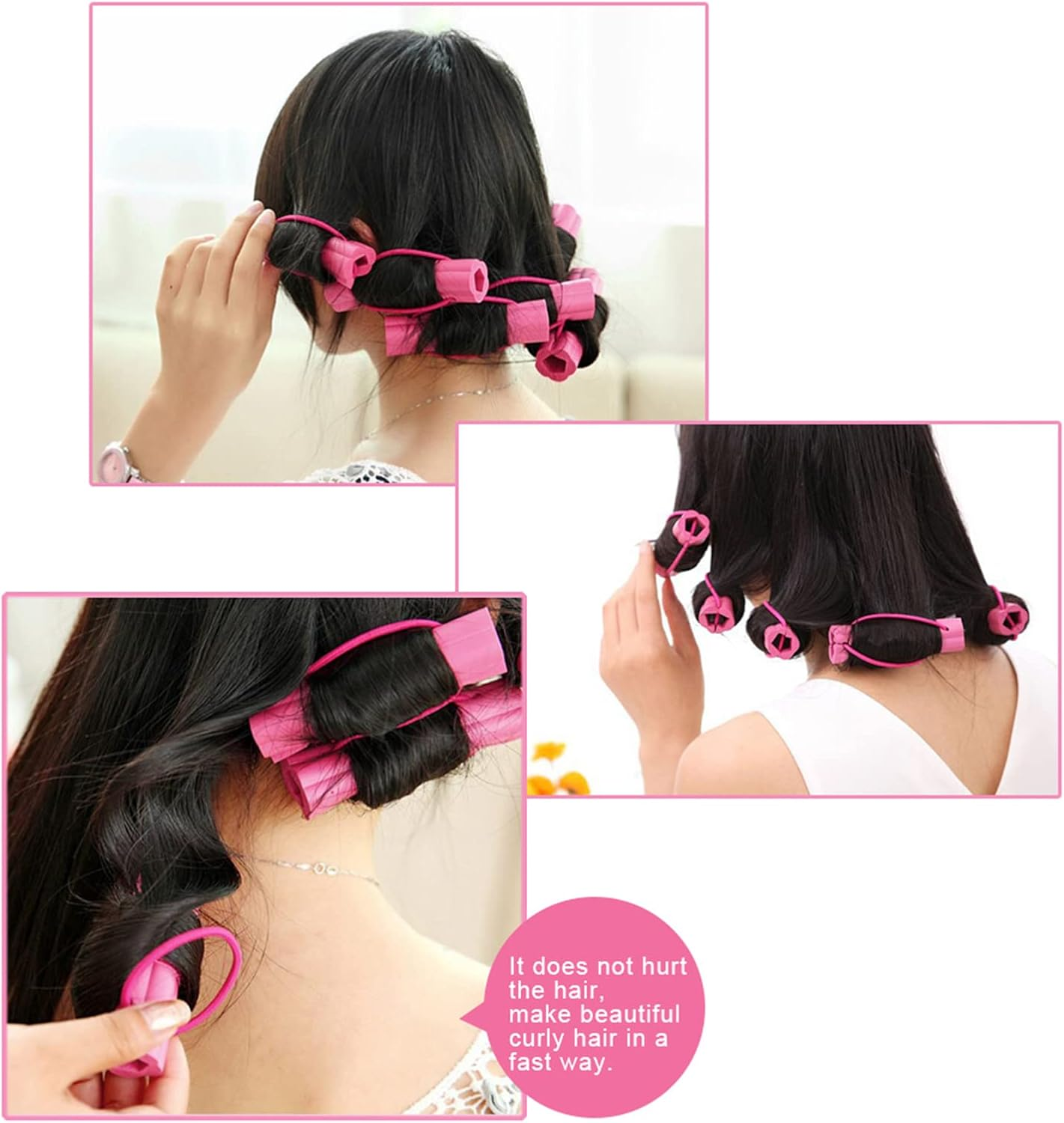 TARSHYRY Foam Sponge Hair Curler for Sleeping Curly Hair Roller Hairdresser Styling Curler without Sponge Curler Tools Hair Care Styling Kit image number 3