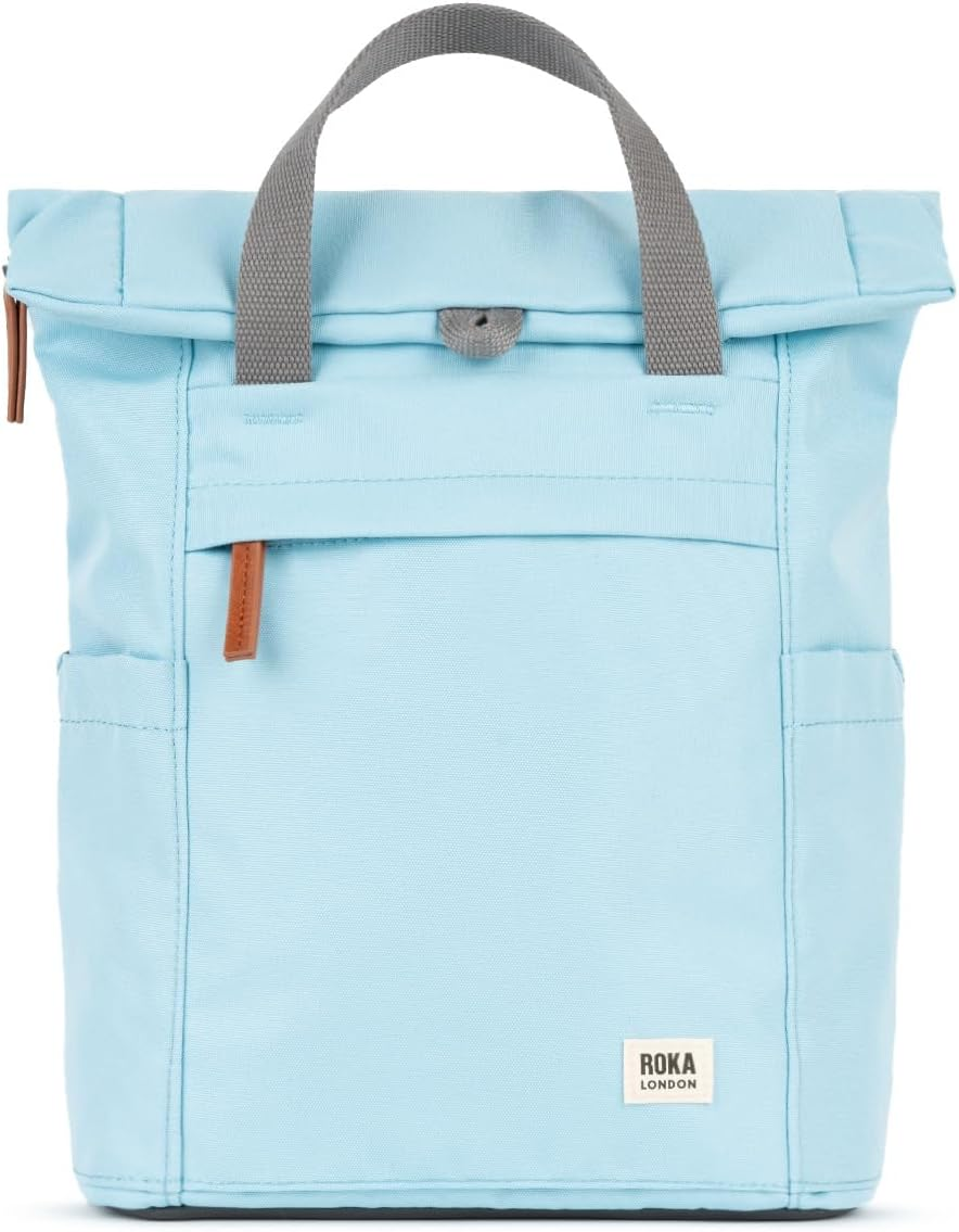 ROKA London Finchley a Small Sustainable Canvas Backpack