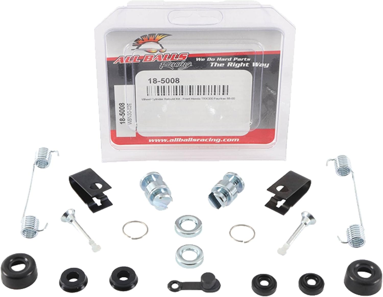 All Balls Racing 18-5008 Wheel Cylinder Rebuild Kit image number 1
