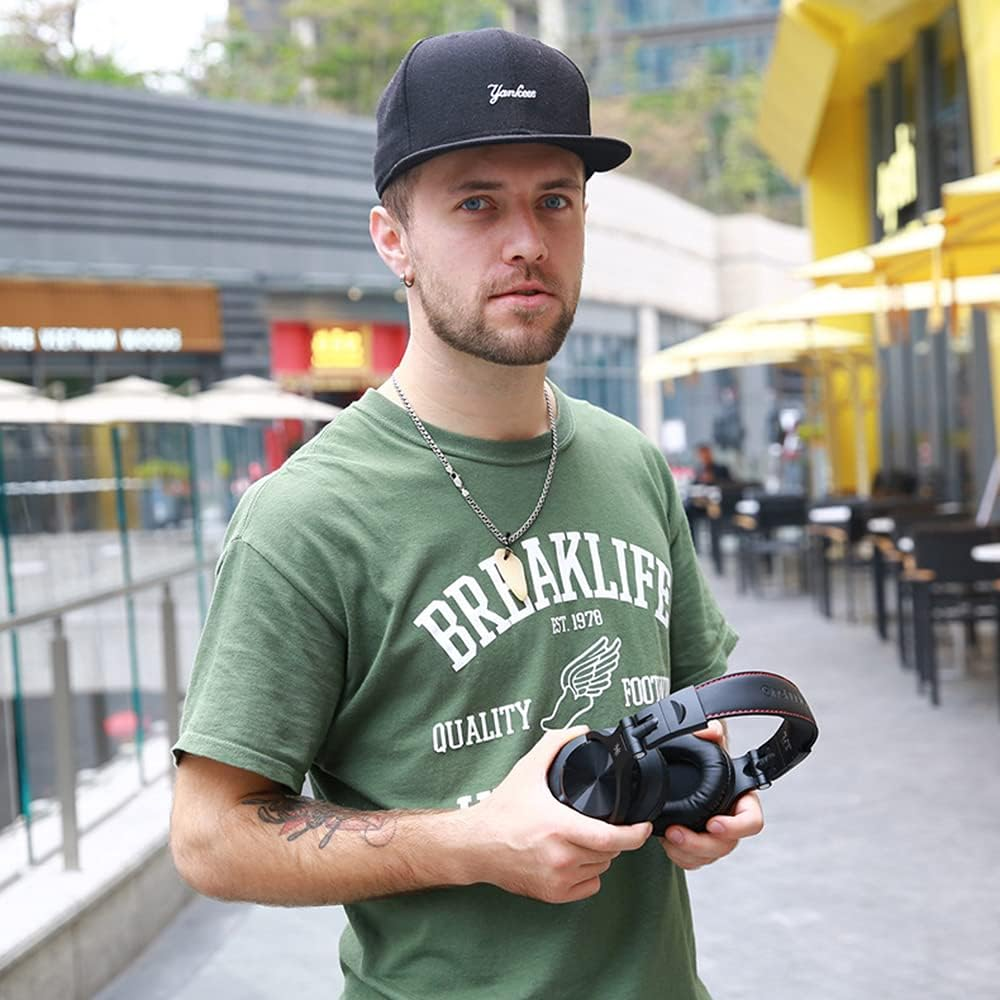 Yasao Wireless/Wired Musical Instrument Monitor Headphones Wired Headset with 3.5Mm & 6.5Mm Audio Cables for Electrical Piano Electronic Keyboard Drum Machine Electric Guitar DJ Recording image number 1