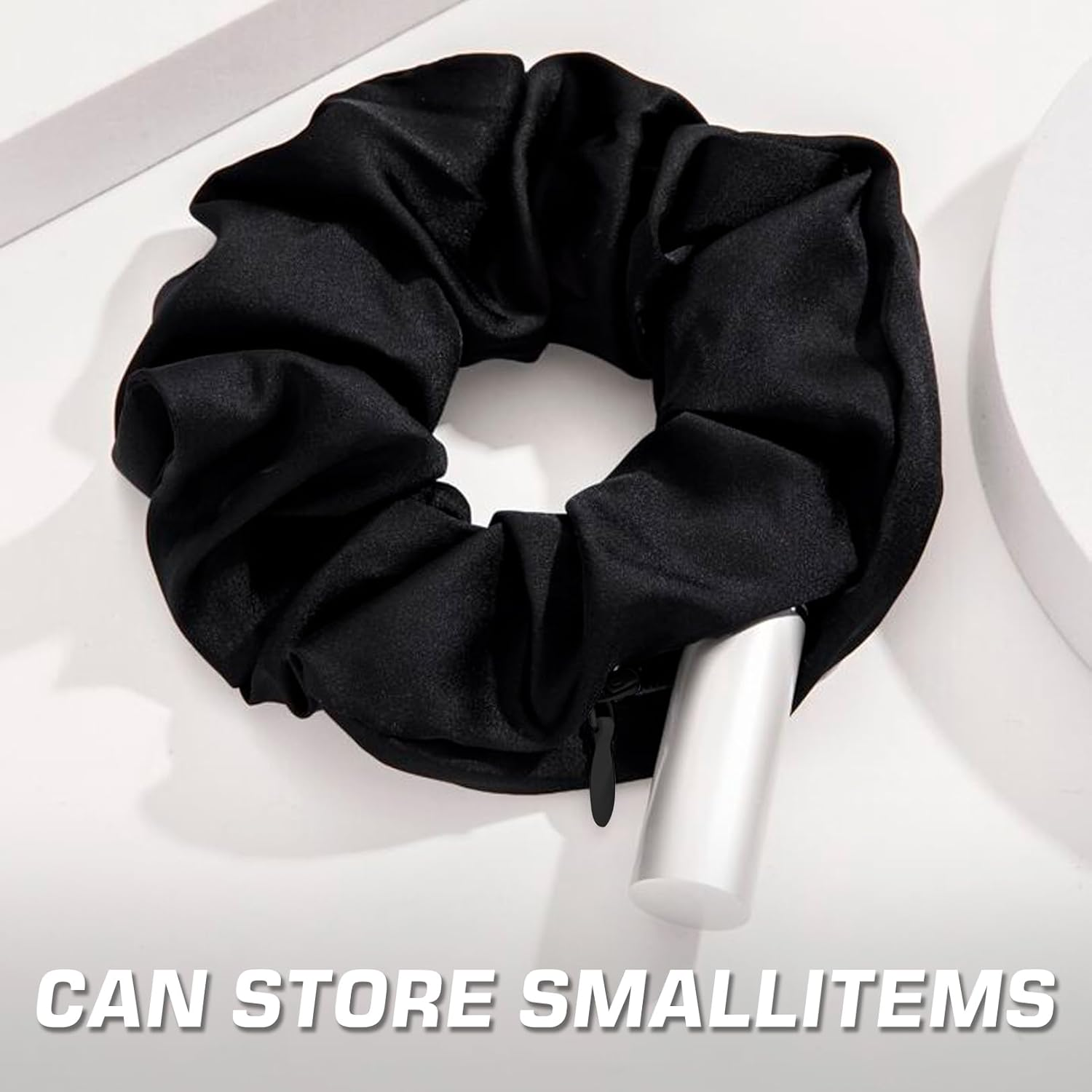 Pack of 3 Hair Bands with Zip, Travel Gadgets Hiding Money, Gadget Secret Compartment Holiday, Women Money Hiding, Safe Travel, Storage Travel, Beach Hide Valuables Home image number 1