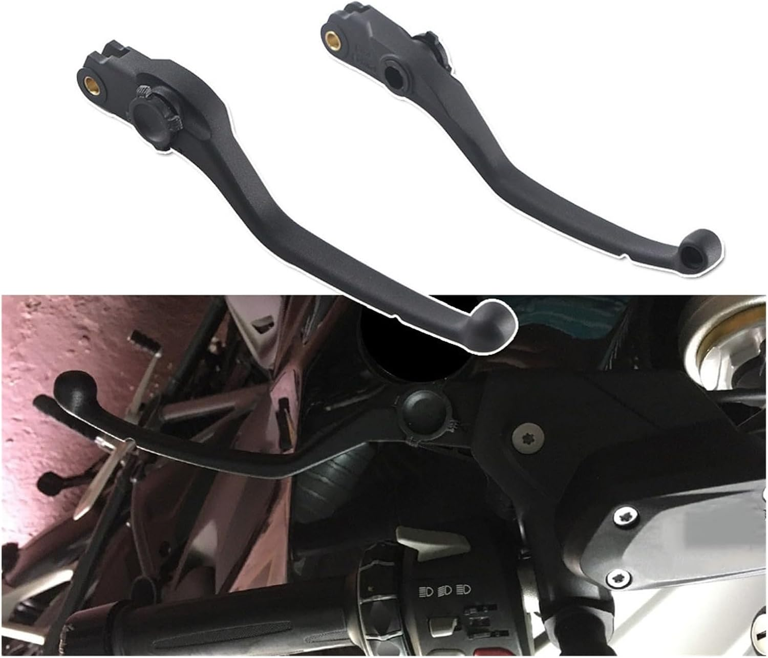 MORREZ Compatible with R1200GS R1250GS Adventure R1200RT R1200R R1200RS R1200 R1250 GS/LC 2013-2022 Motorcycle Clutch Brake Levers Accessories image number 1