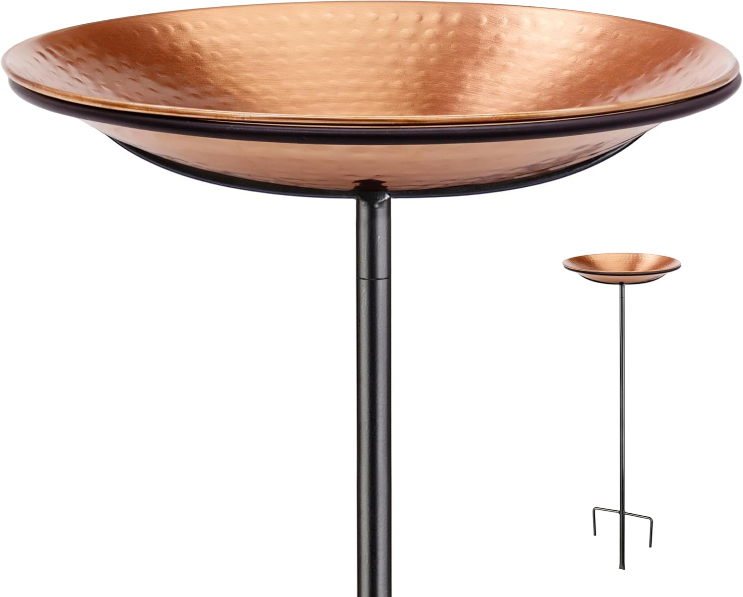 Good Directions Blue Verde Bird Bath on Garden Pole 13' image number 6