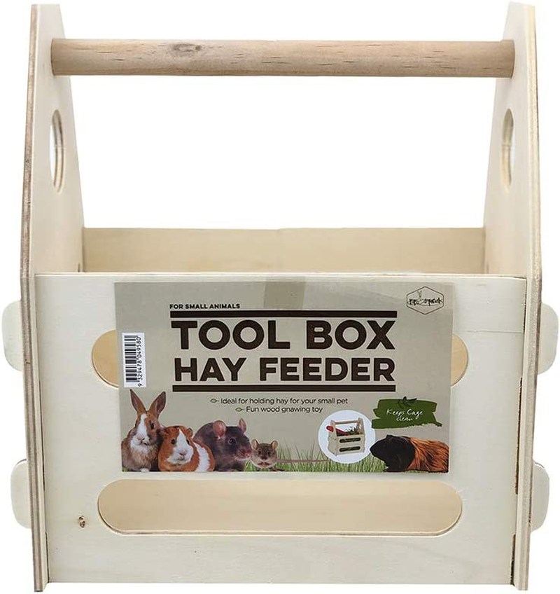 Pip Squeak Small Pet Hay Feeder Tool Box
